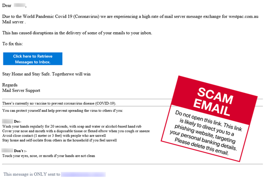 Scram From Email Scams